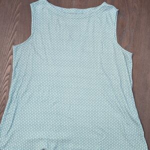 Croft & Barrow Green Relaxed Tank Top